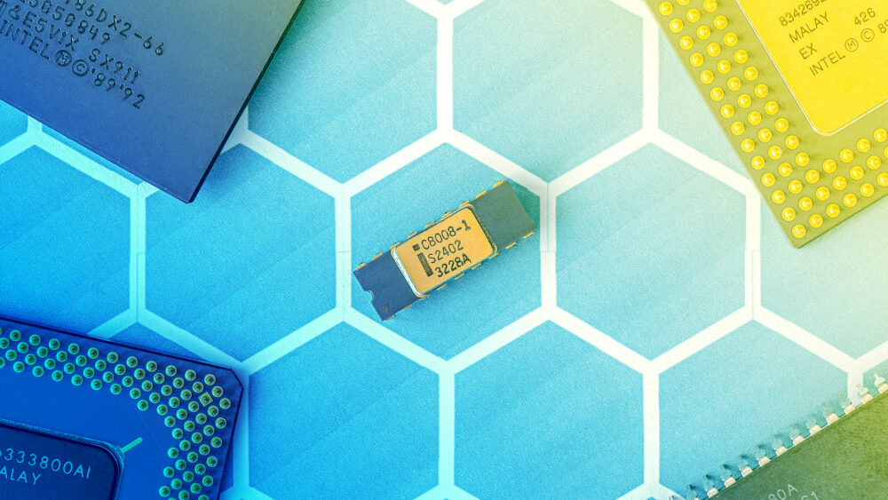 Concept image of 6G hardware