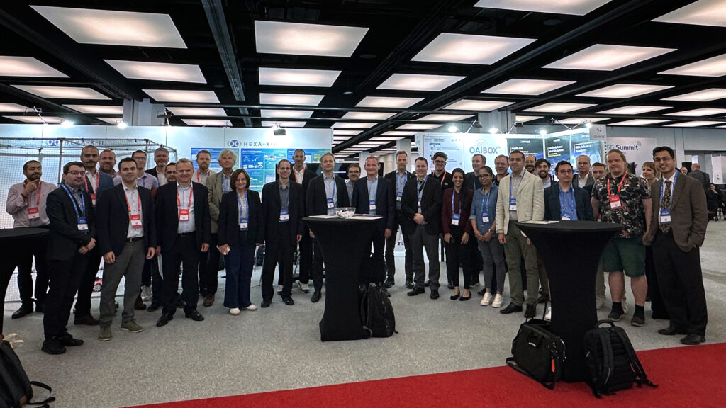 Hexa-X-II crew at the EuCNC & 6G Summit 2025.